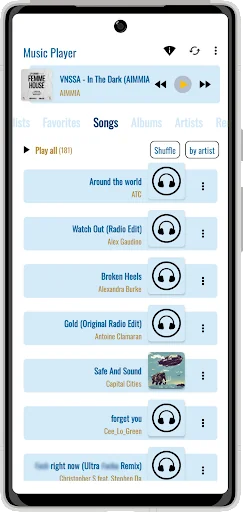 Offline Music Player: Play MP3 screenshot 3