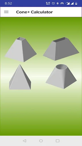 Cone + Calculator