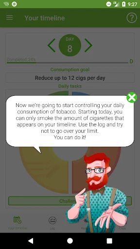 Stop Tobacco. Quit Smoking App screenshot 4