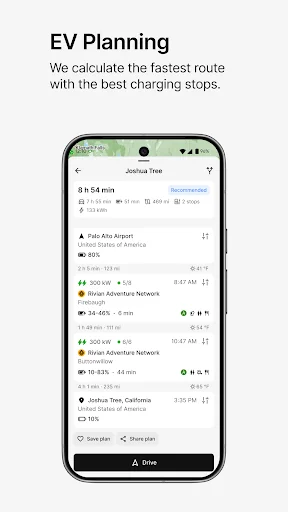 A Better Routeplanner (ABRP) screenshot 2