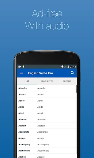 English Verb Conjugator Pro