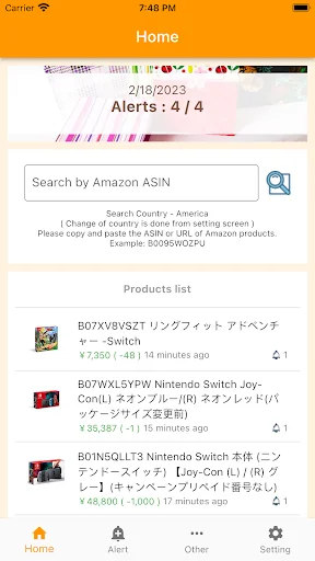 AmaAlert - PriceNotification