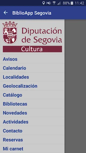 BiblioApp Segovia