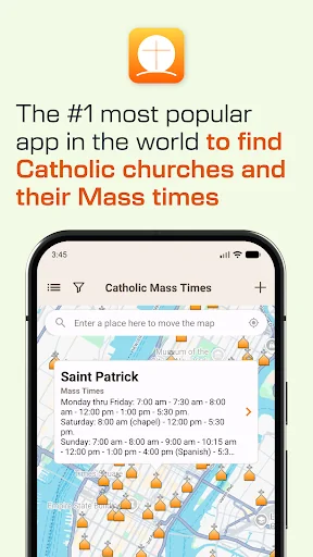 Catholic Mass Times screenshot 1