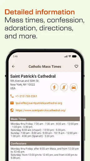 Catholic Mass Times screenshot 4
