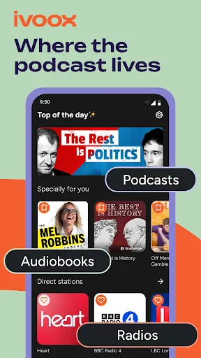 Podcast & Radio iVoox screenshot 1