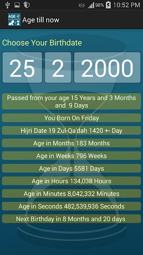 Age till now screenshot 3