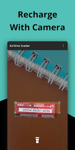 Airtime Loadup :Credit scanner