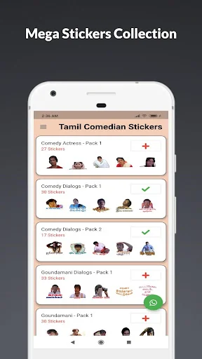 Tamil Comedian 700+ Stickers