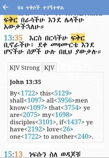 Iota Amharic Bible screenshot 1