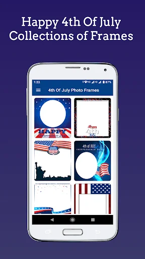 4th Of July Photo Frames