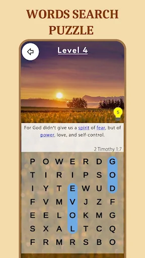 Bible Word Search Puzzle Games screenshot 4