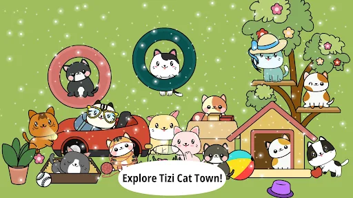 My Cat Town - Tizi Pet Games