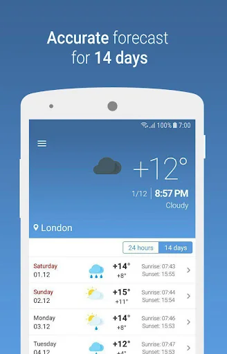 MeteoScope - Accurate forecast screenshot 2