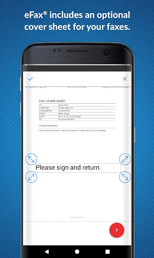 eFax® App: Plus-Pro-Protect screenshot 1