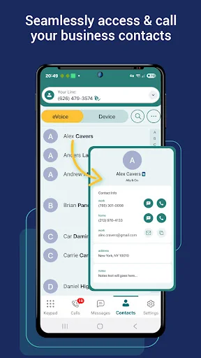 eVoice - Business Phone System screenshot 3