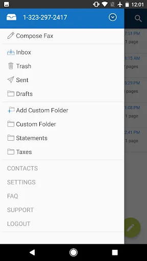 MyFax App-Send & Receive Faxes screenshot 1