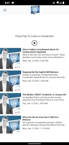 The Charlie Kirk Show screenshot 1