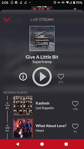100.7 KSLX screenshot 2