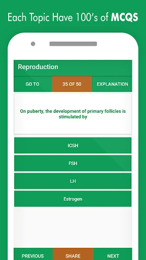 Biology MCQs with Answers and  screenshot 3