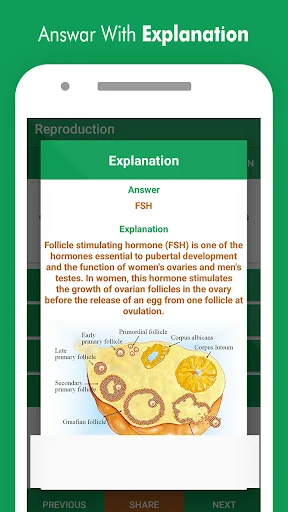 Biology MCQs with Answers and  screenshot 4