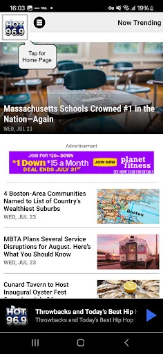 HOT 96.9 Boston screenshot 2