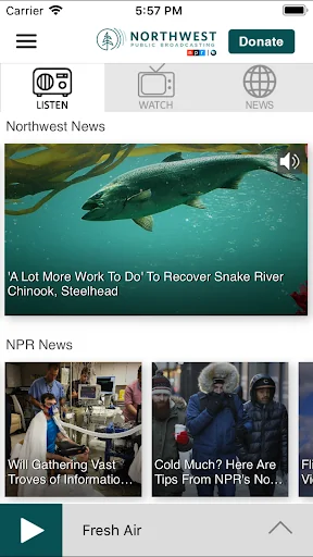 Northwest Public Broadcasting screenshot 2