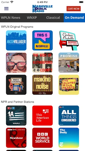 The Nashville Public Radio App screenshot 3
