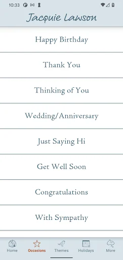 Jacquie Lawson Ecards screenshot 2