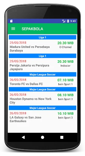 Jadwal Siaran Bola dan TV screenshot 2