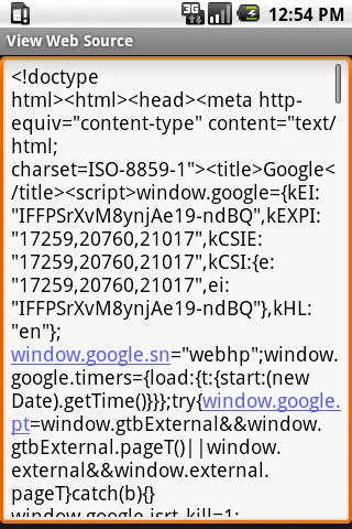 View Web Source screenshot 2