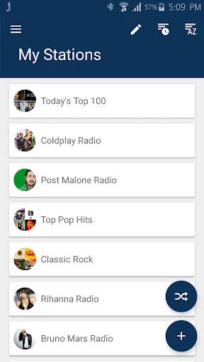 Jango Radio screenshot 2