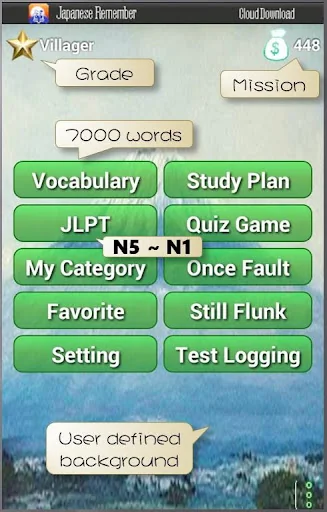 Japanese Remember, JLPT N5~N1 screenshot 1