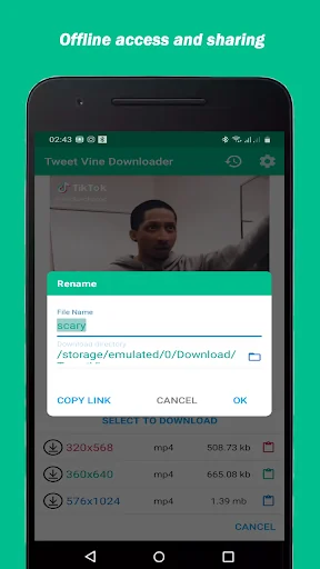 Tweet Vine Downloader (Twitter screenshot 3