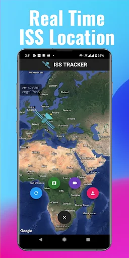 ISS Live: Location & Stream