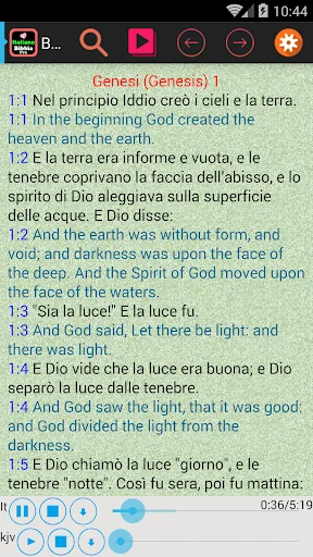 Italian Holy Bible Audio Book+