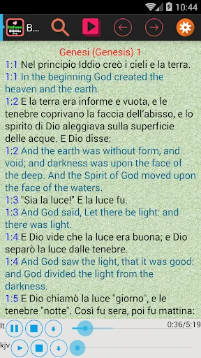 Italian Holy Bible Audio Book