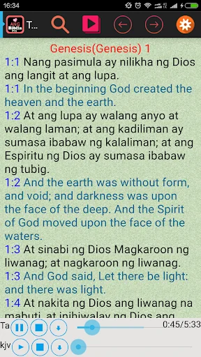 Filipino Tagalog Cebuano Bible screenshot 1