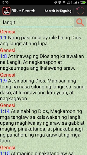 Filipino Tagalog Cebuano Bible screenshot 3