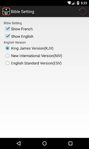 French English Audio Bible screenshot 4