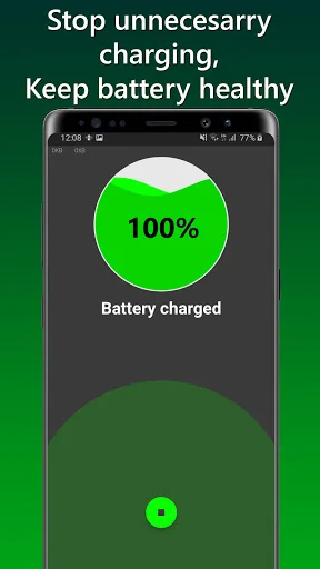 Charge Alarm: Full Low Battery