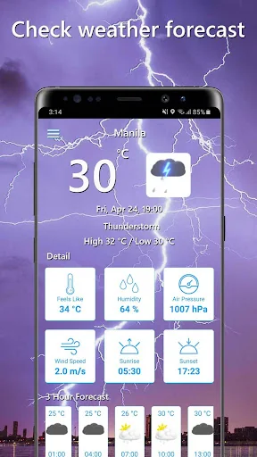 Temperature Today: Weather App screenshot 3