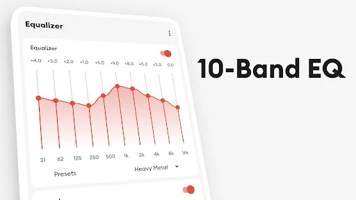 Flat Equalizer - Bass Booster screenshot 2