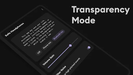 Safe Headphones: hear clearly screenshot 1