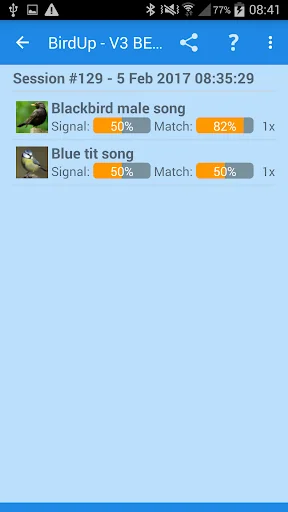BirdUp - birdsong recognition