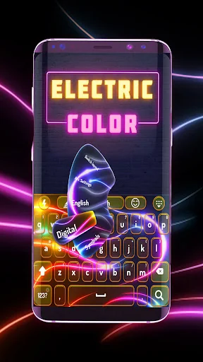 Electric RGB Color Keyboard