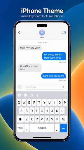 iPhone Keyboard Theme