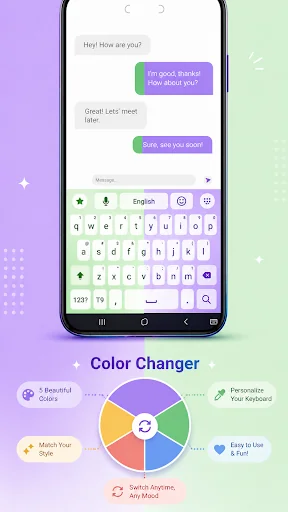 Keyboard color changer