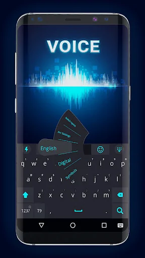 Voice Keyboard Theme screenshot 1
