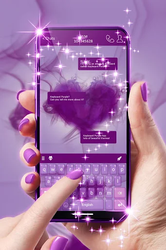 Purple Keyboard screenshot 1